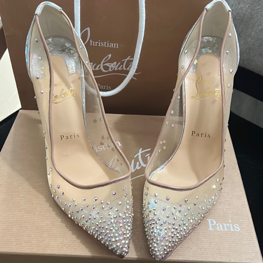 Christian Louboutin Follies Strass 100 W220